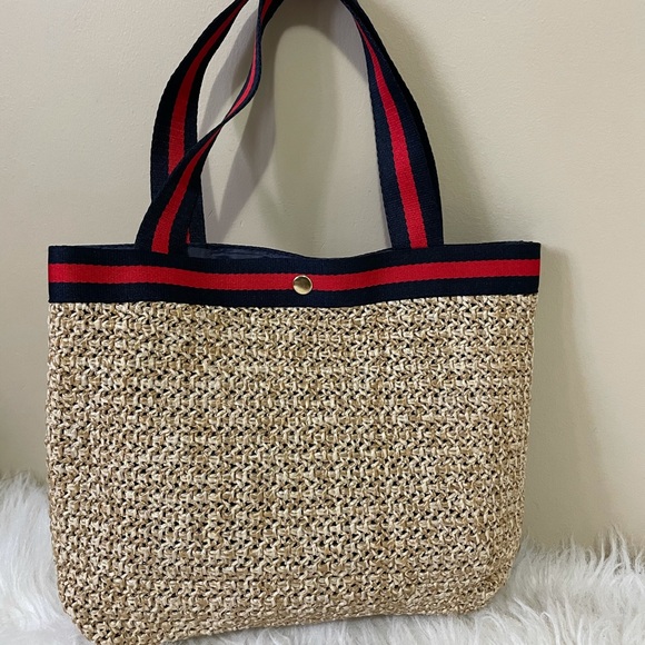 Hand woven soft rattan Shoulder bag - Picture 2 of 11